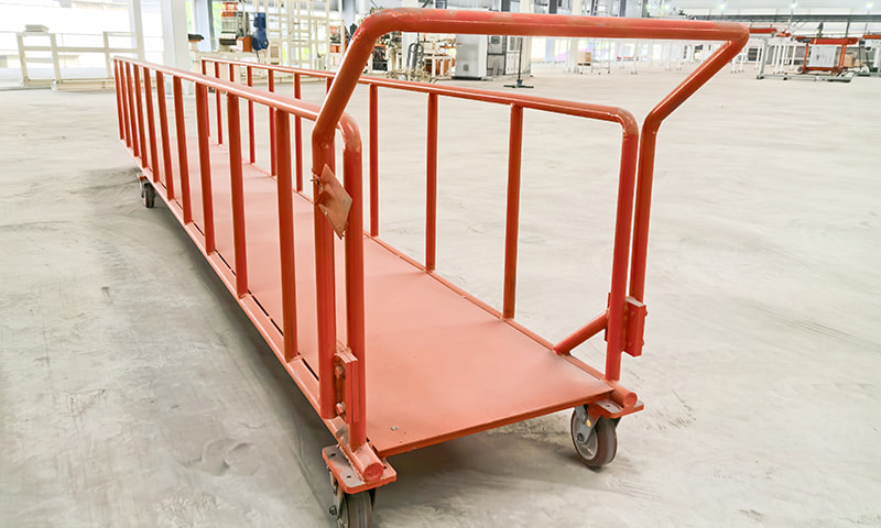 Carrito de transferencia de malla